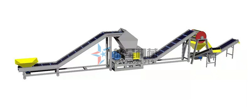 鋁合金破碎機生產線 鋁合金破碎機生產線